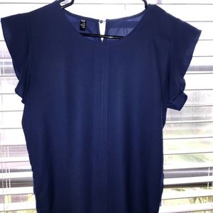 Cobalt blue blouse